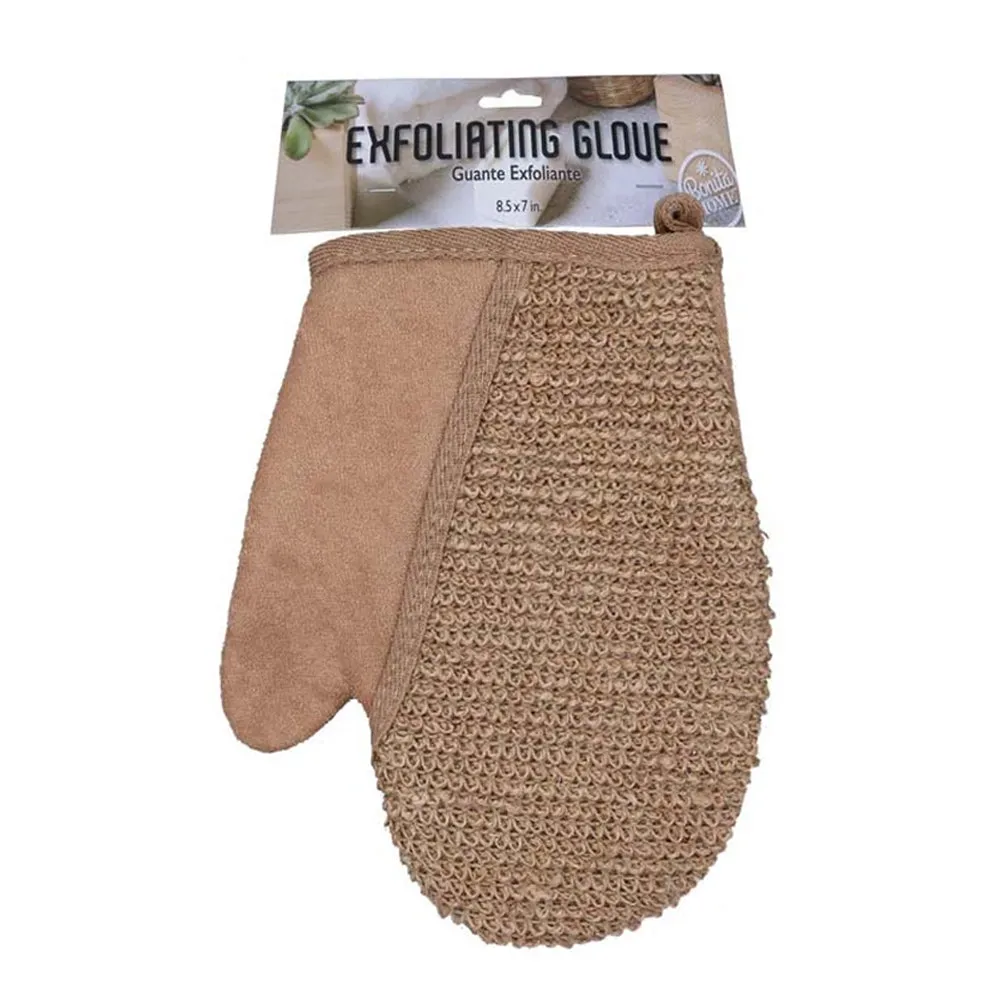 2 PC Exfoliating Bath Body Glove Sponge Loofah Loofa Brush Sisal Scrubber Shower