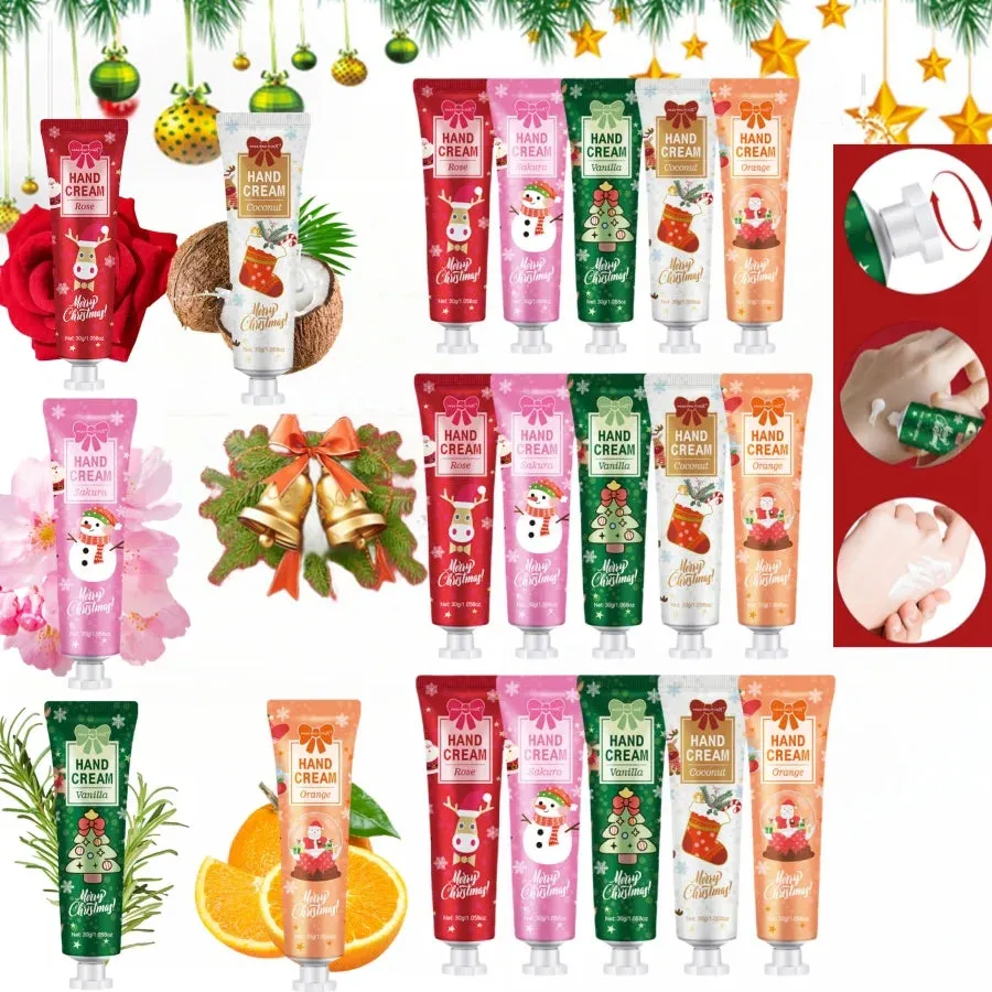 20 Piece Christmas Hand Cream Set For Dry Hands Perfect Gift For Women