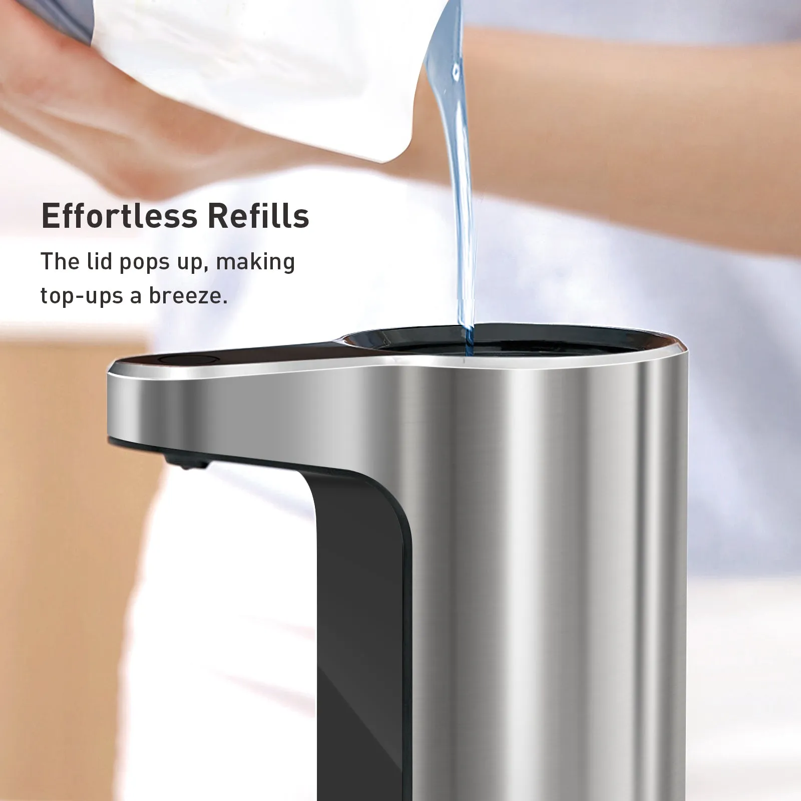 Aroma Smart Foaming Soap Dispenser - Stainless Steel