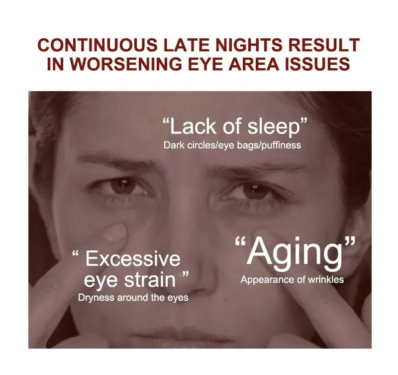 AUQUEST Eye Bags Dark Circles Eye Cream Under Eye Skin Care Caffeine Brightening Peptide Firming Eye Care Beauty Cream Products