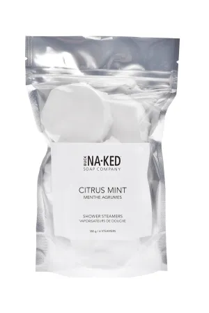 Buck Naked Citrus Mint Shower Steamers