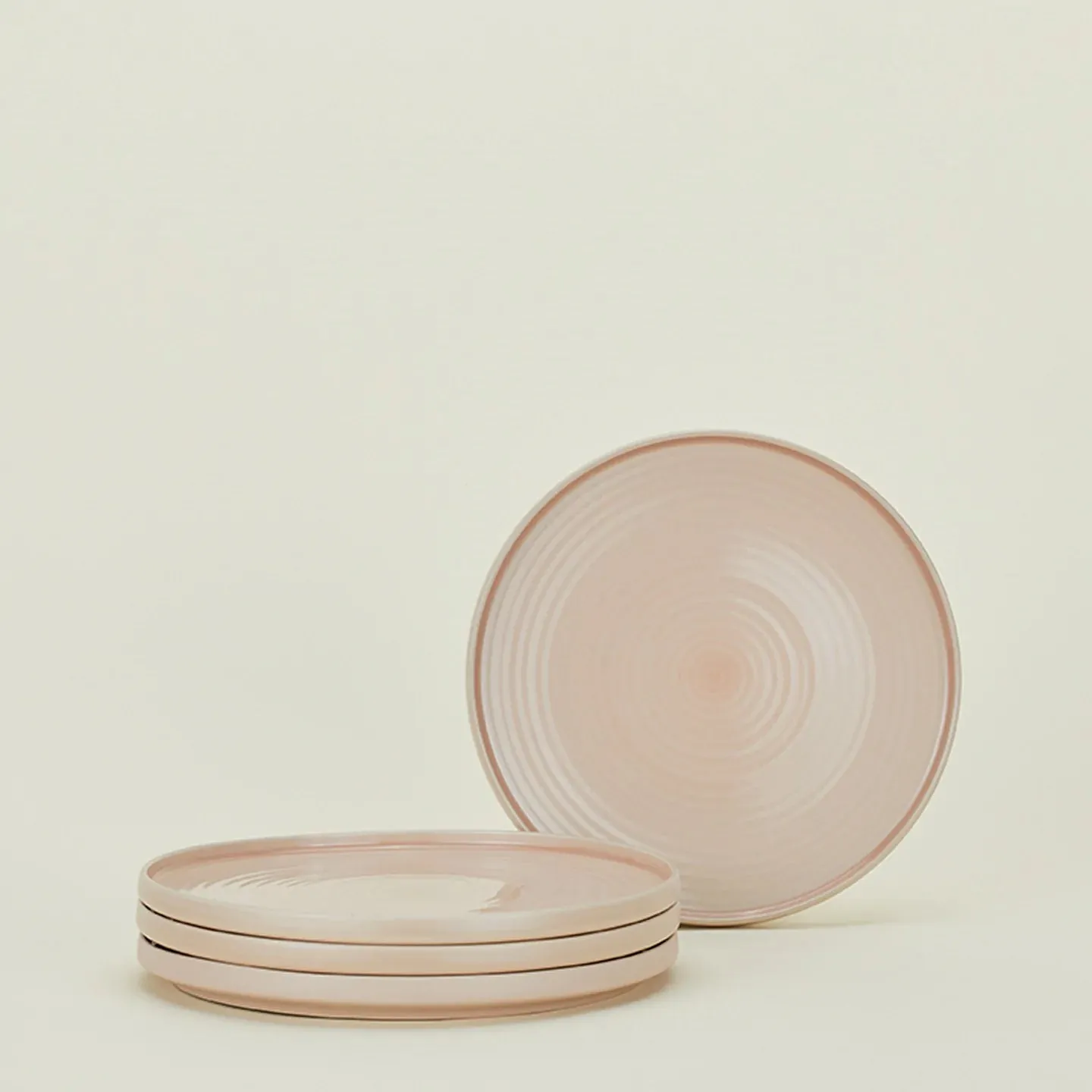Essential Dinner Plate Set of 4 (Blush)