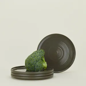 Essential Dinner Plate Set of 4 (Olive)