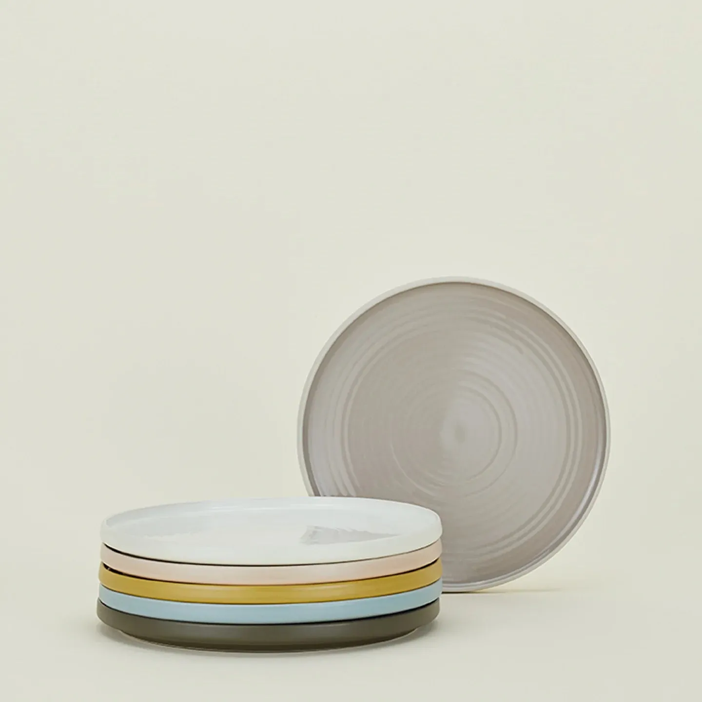 Essential Dinner Plate Set of 4 (Olive)