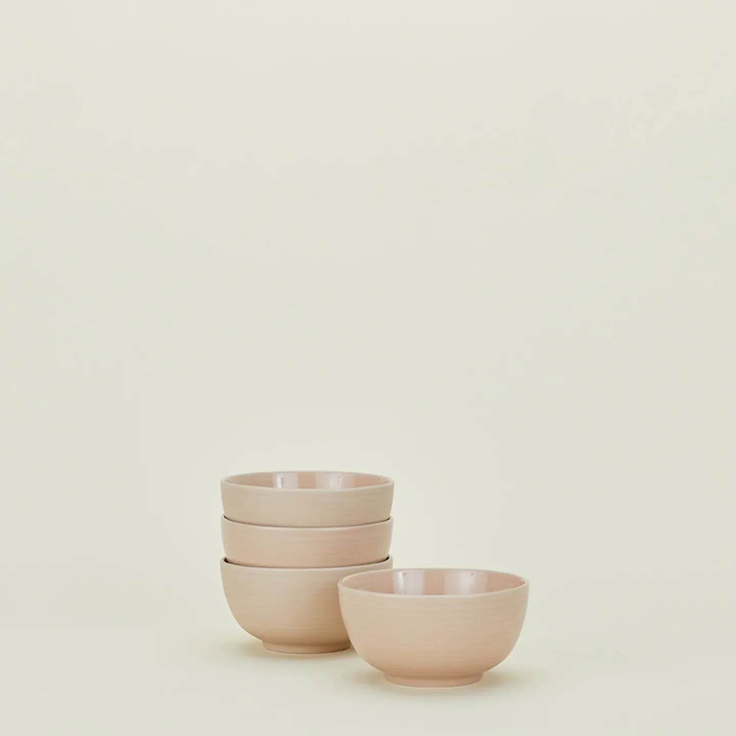 Essential Large Bowl Set of 4 (Blush)
