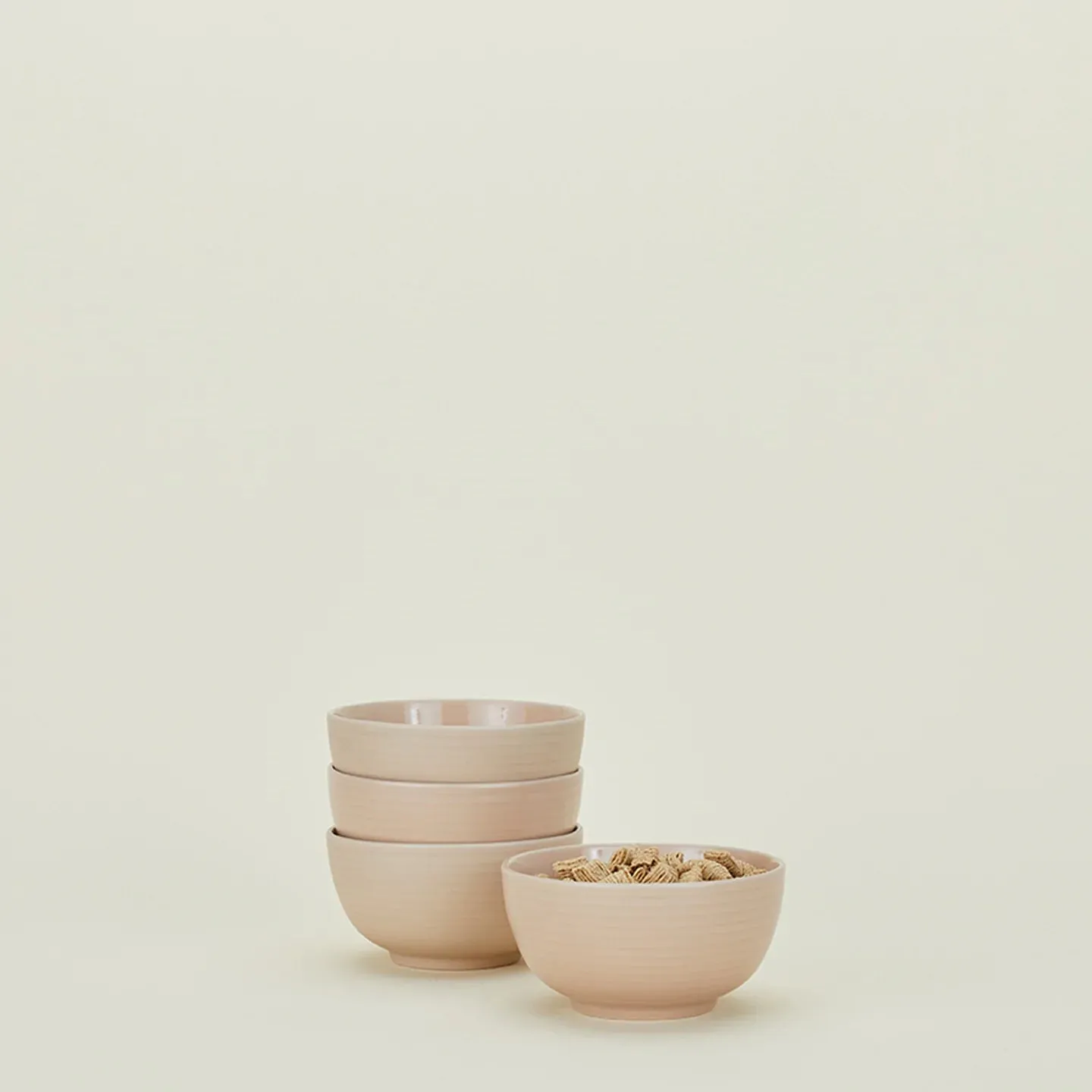 Essential Large Bowl Set of 4 (Blush)