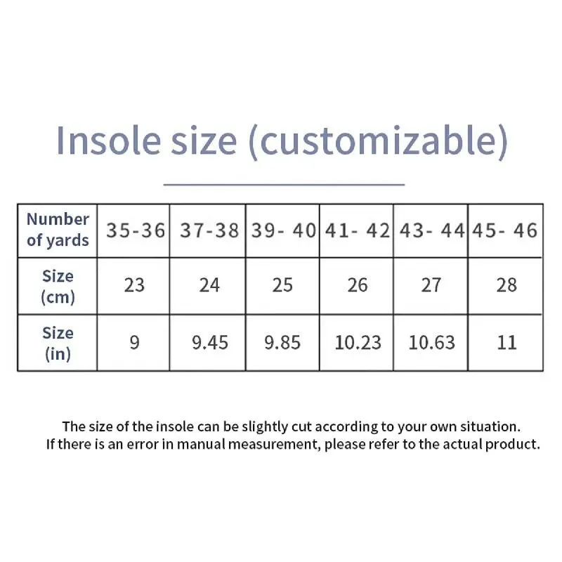 Eva Breathable Hock Absorption Sport Orthopedic Shoes Insoles