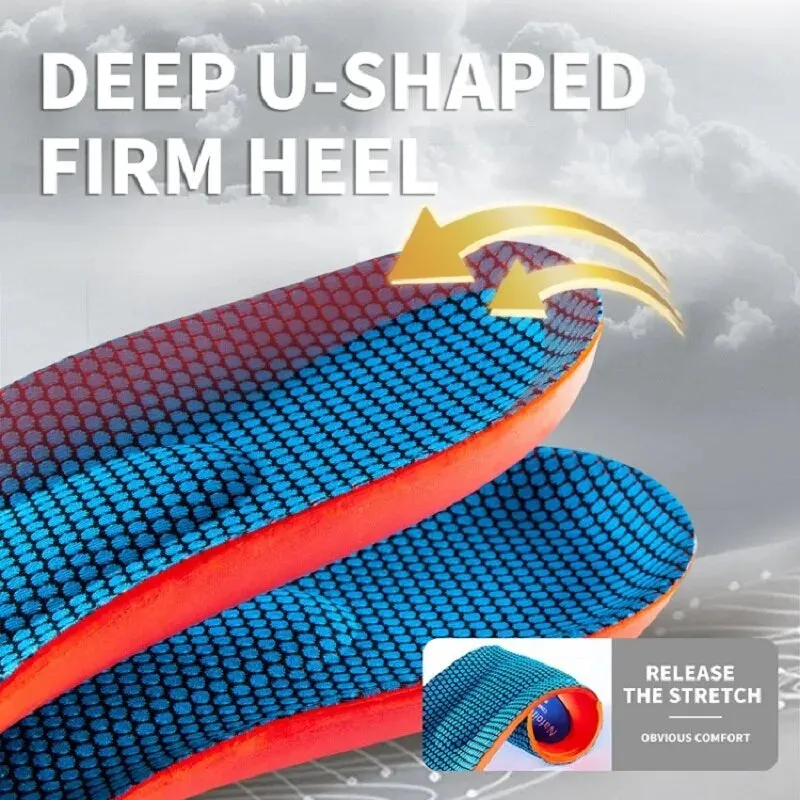 Eva Breathable Hock Absorption Sport Orthopedic Shoes Insoles