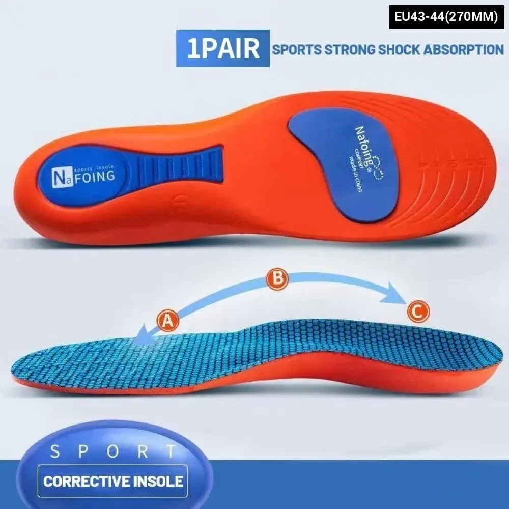 Eva Breathable Hock Absorption Sport Orthopedic Shoes Insoles