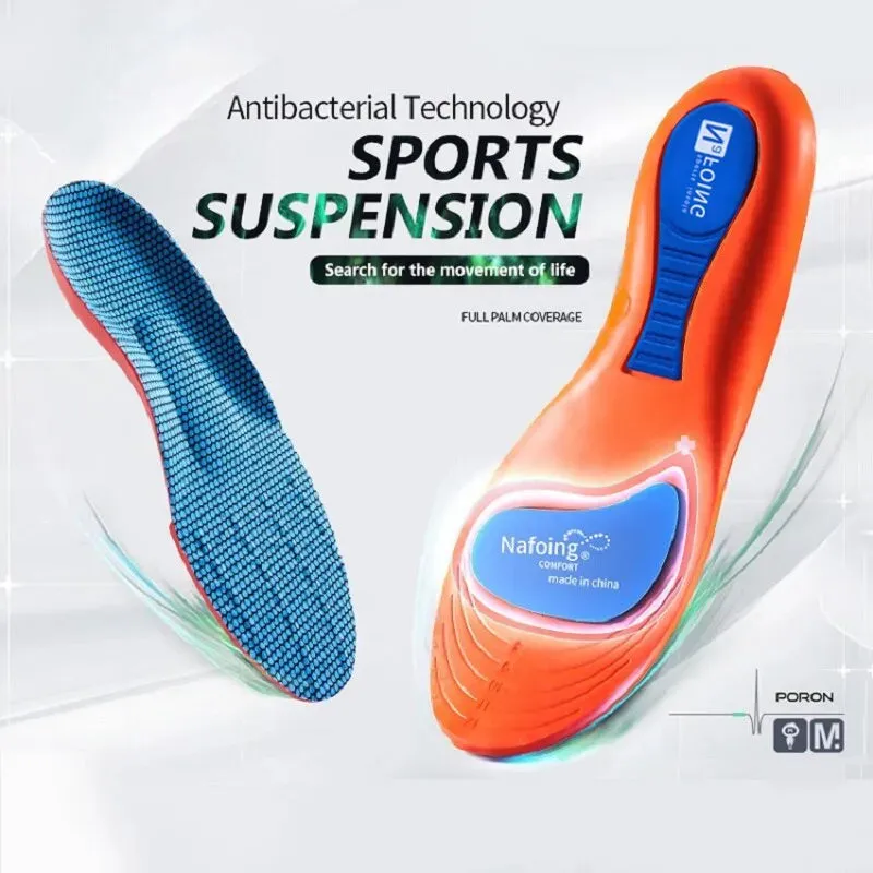 Eva Breathable Hock Absorption Sport Orthopedic Shoes Insoles