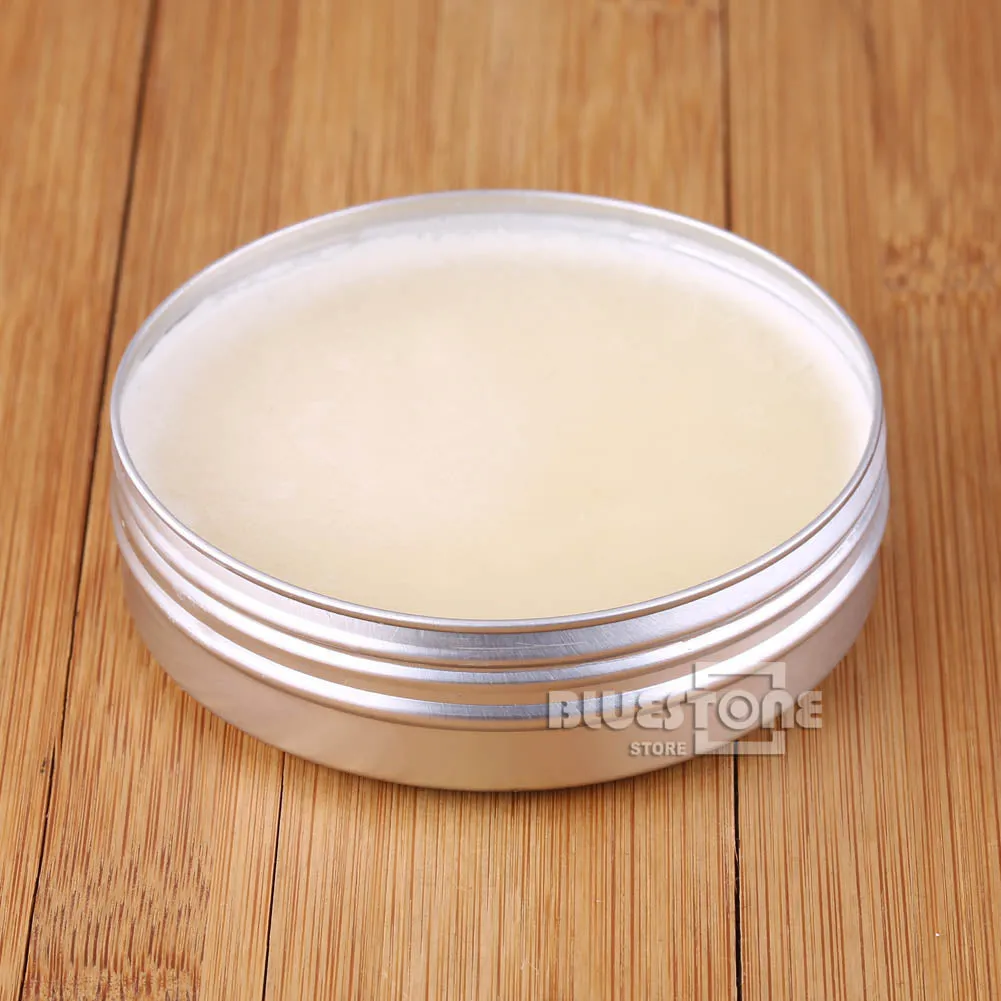 Mens Shaving Goat"S Milk Soap In Case 100g 83mm Round Large Barber Shaving Tool