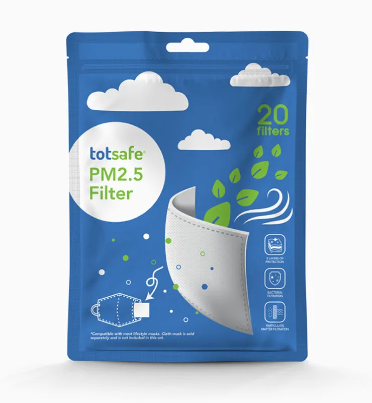 Totsafe Lifestyle Mask Filters: 20s